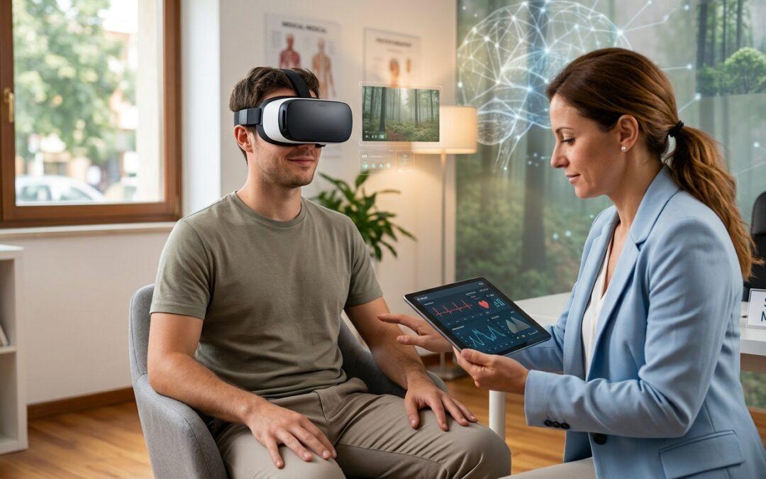 La realtà virtuale per la salute mentale: come visori e dati stanno curando la mente